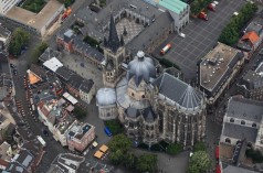 Aachener Dom von oben
